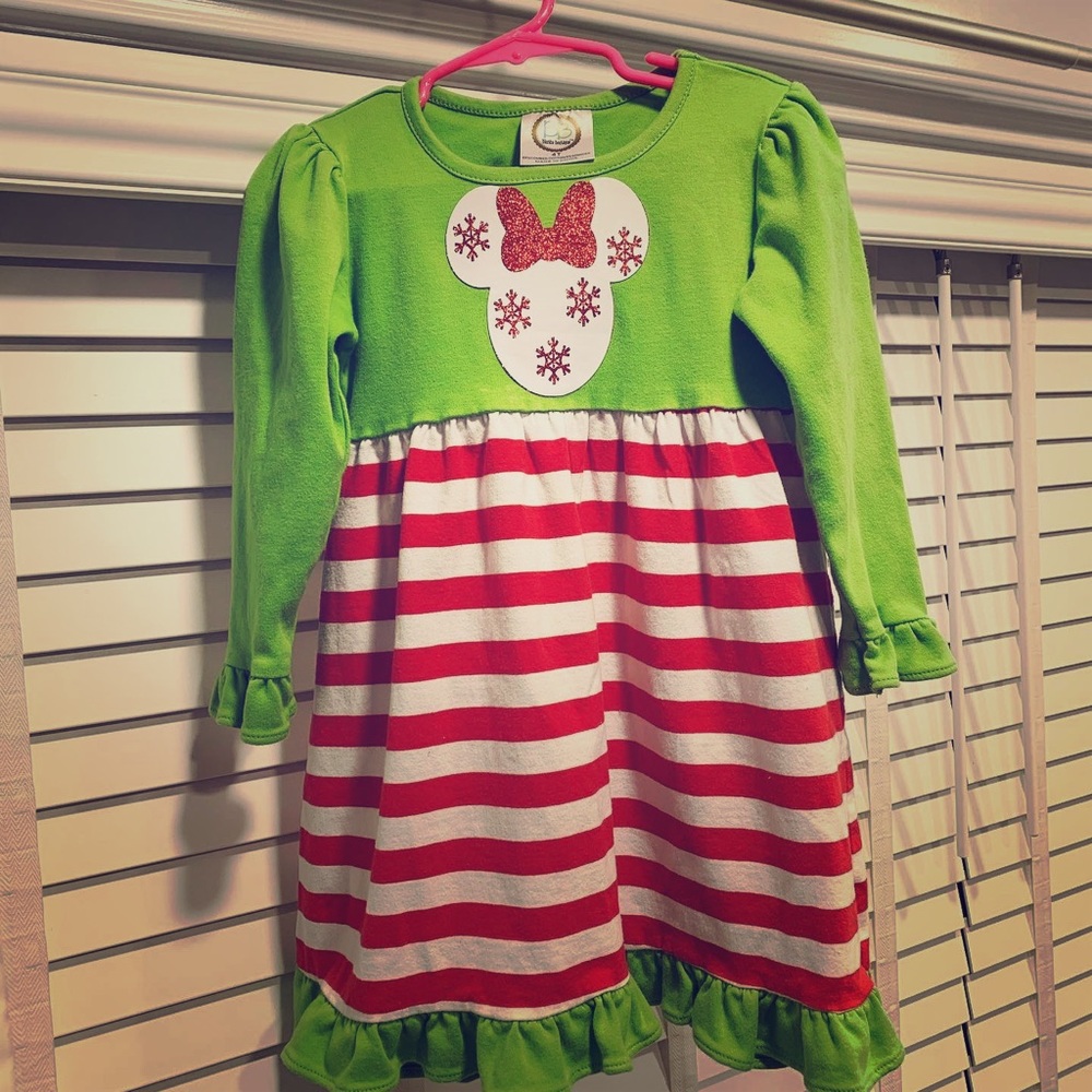 Blanks Boutique Minnie size 4T Christmas dress